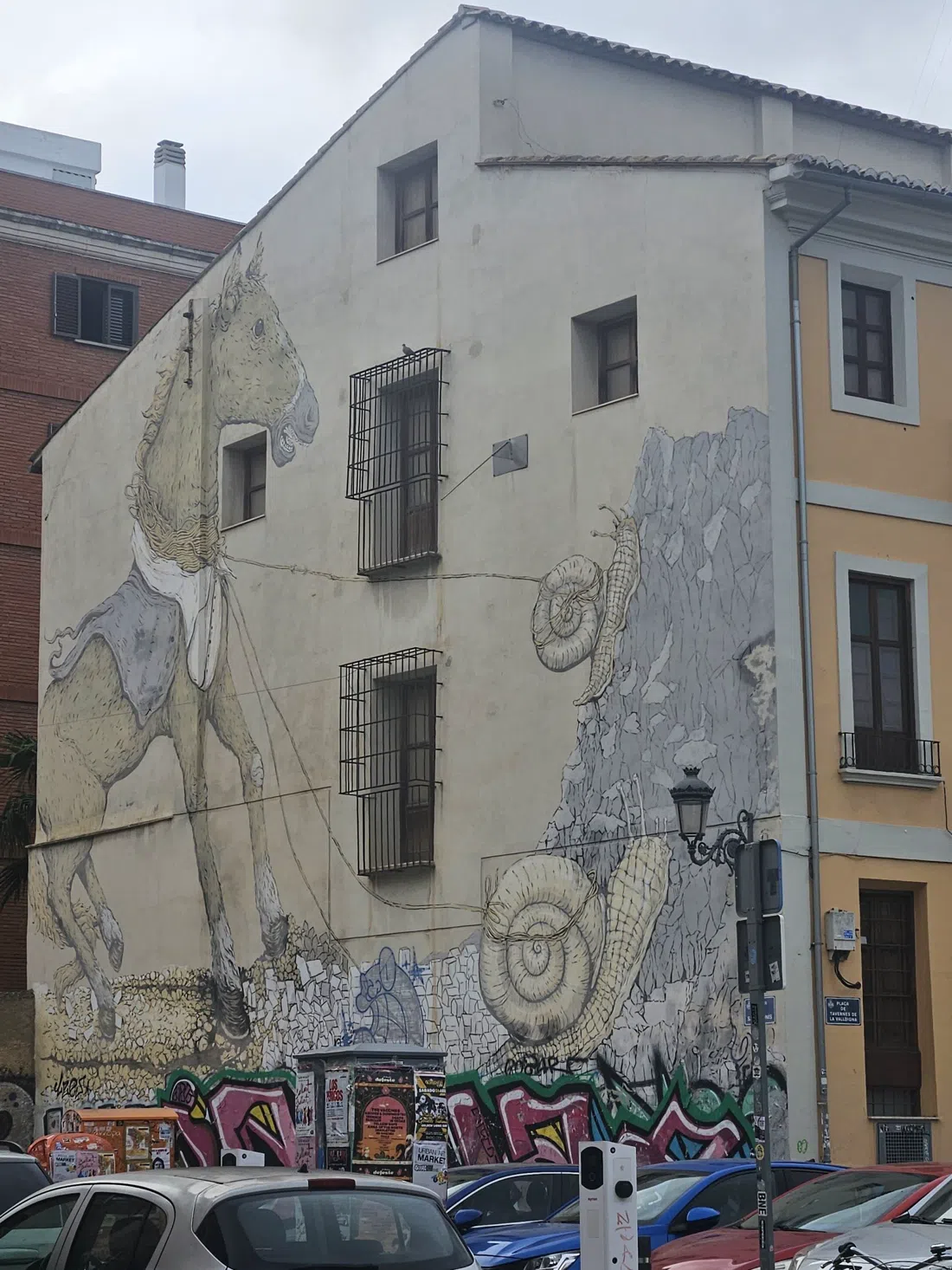 Escif — Percorso murales El Carmen, Valencia